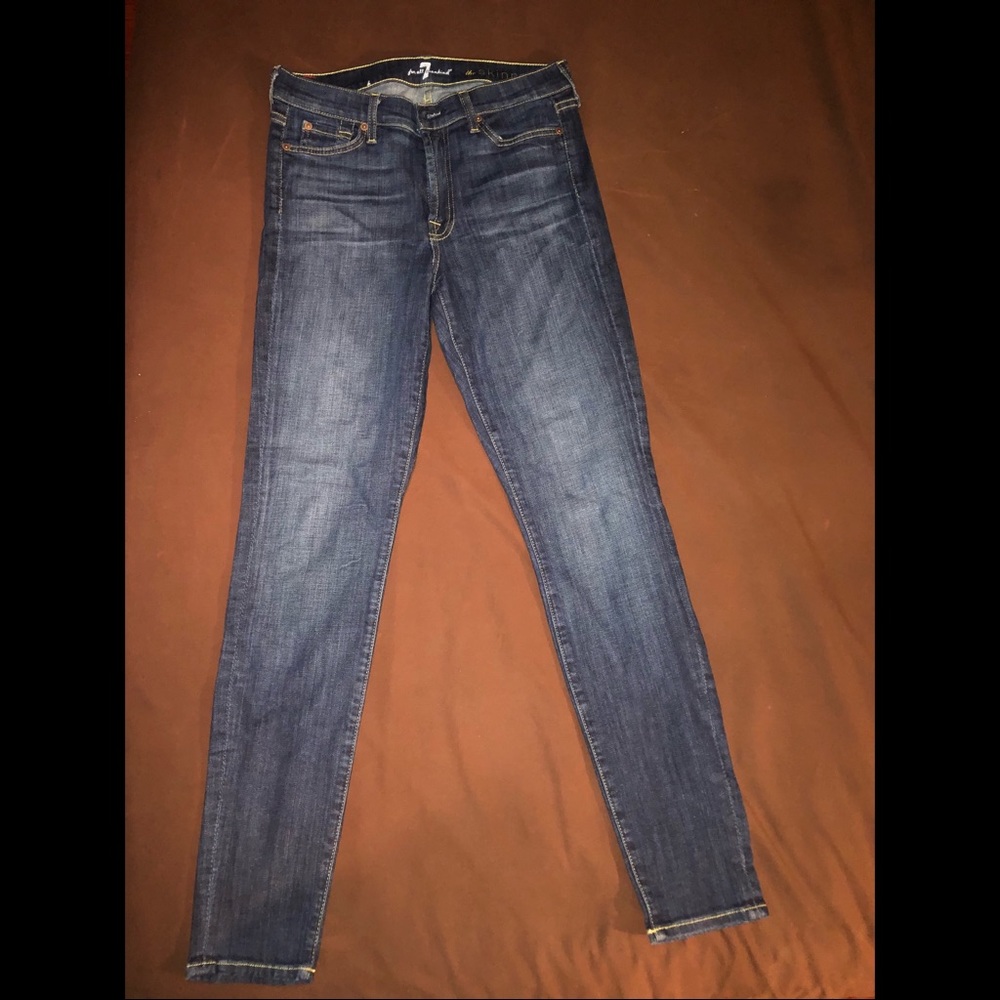 7 For All Man Kind Skinny Jeans
